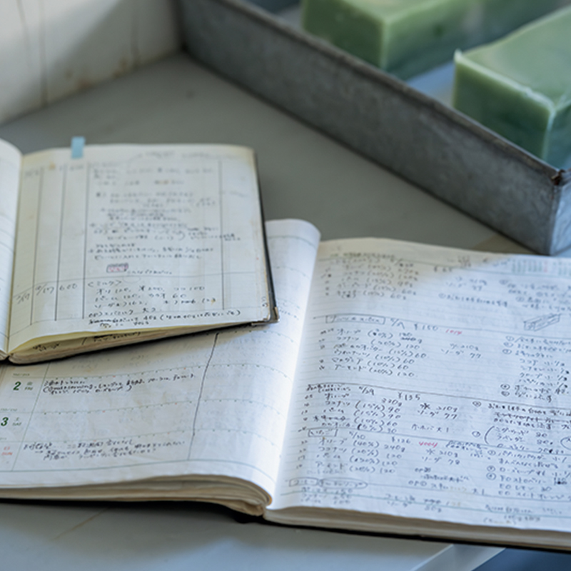 石けんのレシピノート