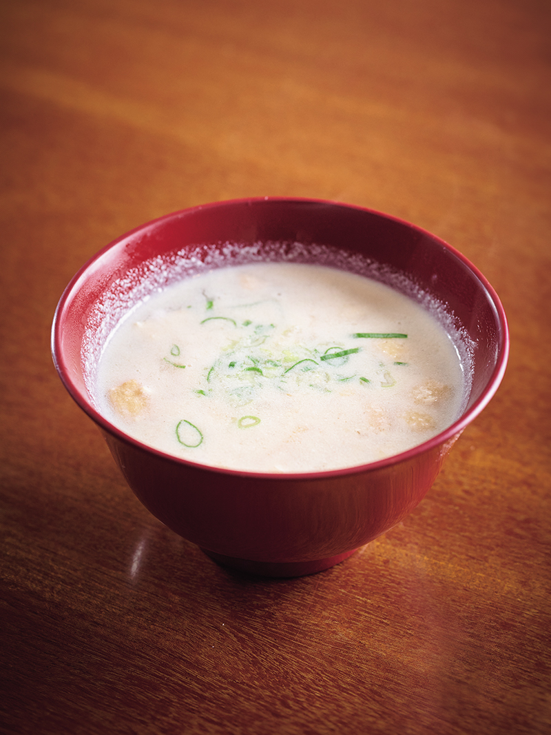 創業から62年。「肥後路」の呉汁は、ひと味違う。