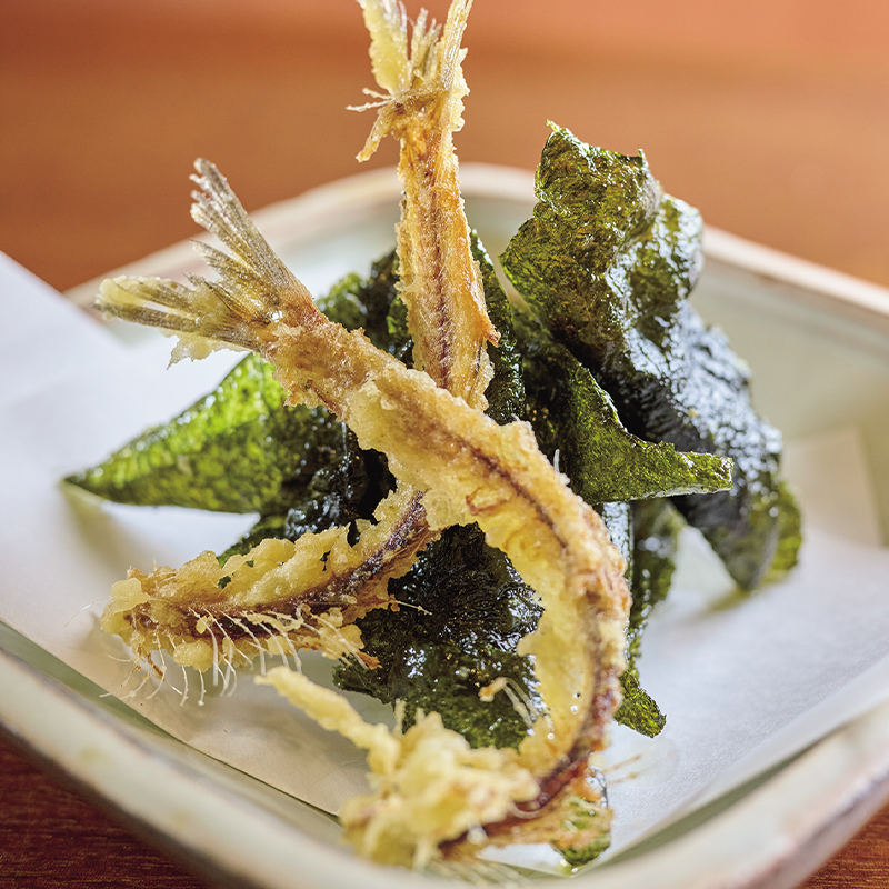 いわしの磯辺揚げ