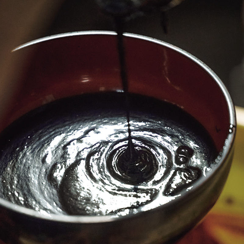 「高森田樂保存會」自家製的田樂味噌。