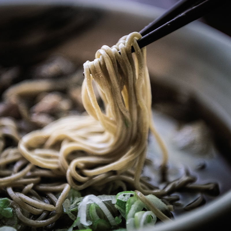土雞蕎麥麵